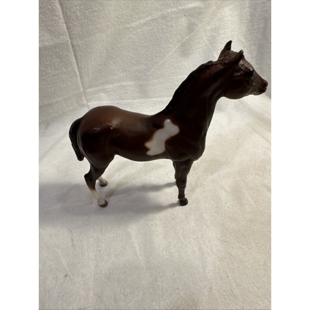 Breyer~1989 - 1990~Paint Standing Stock Horse Foal~Liver Chestnut Pinto~#809 7" - Picture 3 of 7